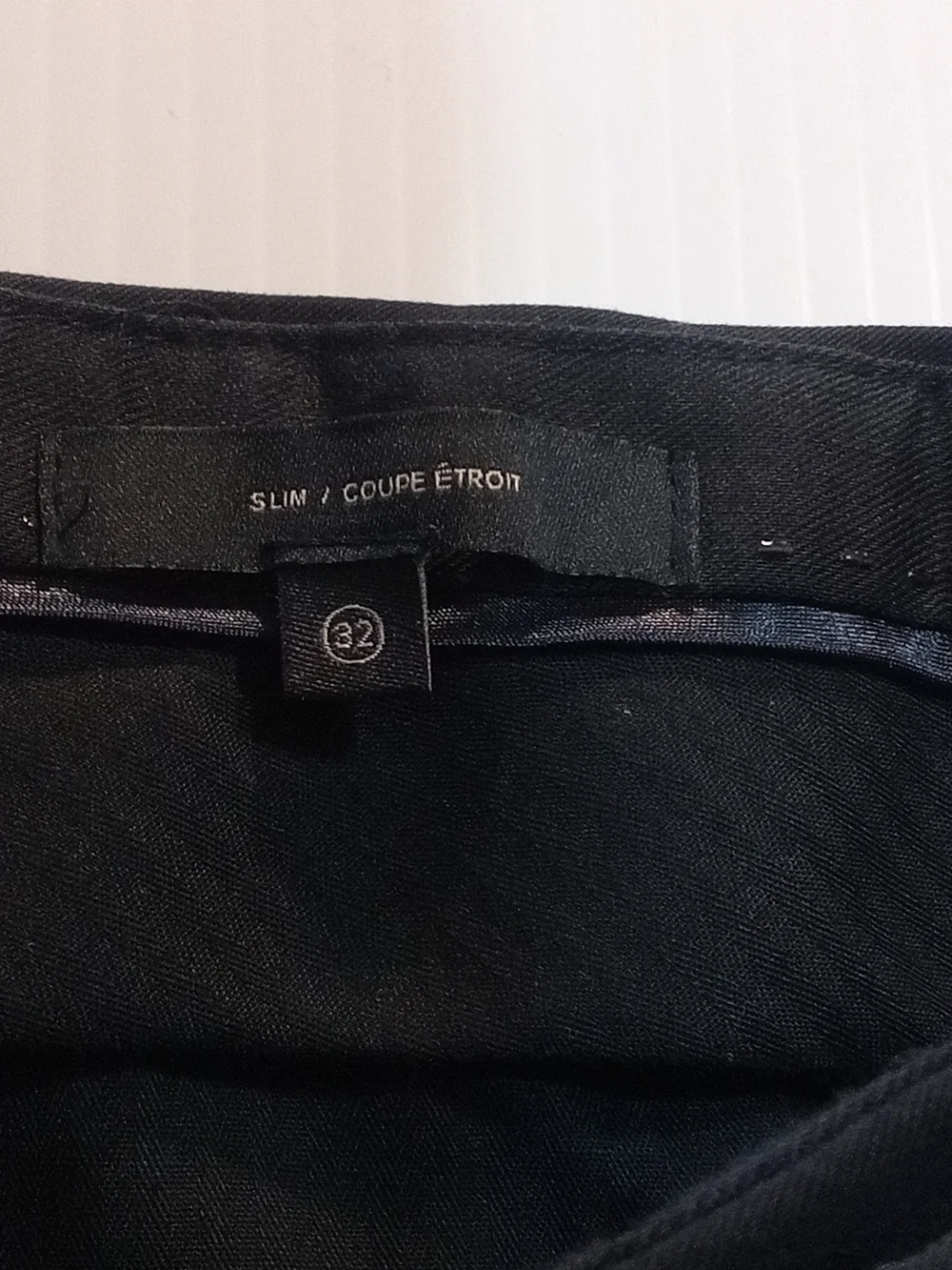 Dockers Men's Black Dress Pants SIZE 32/32- Classic Tailored Trousers